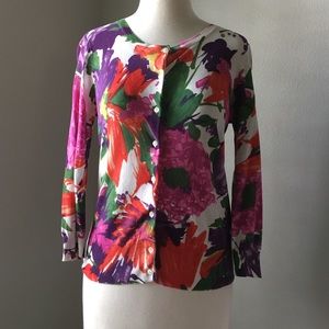 J. crew flora cardigan sz s