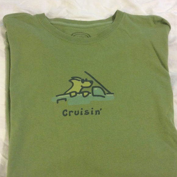 Nice men's XL Life is good tee