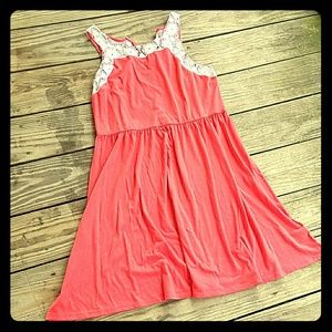 Pink & Lace Spring Dress!