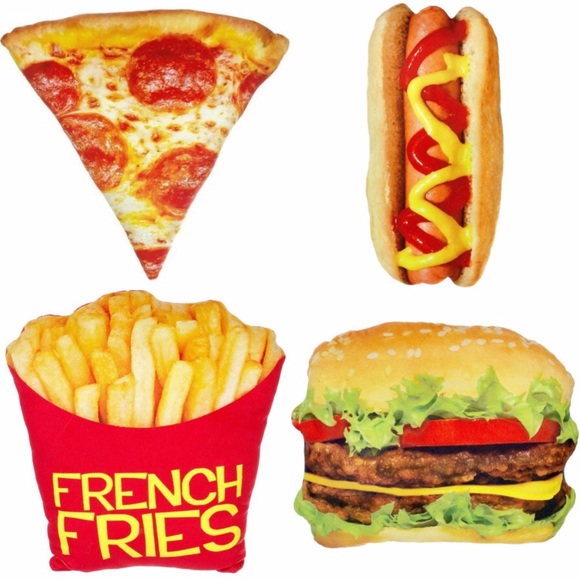 Plush Food Pillows