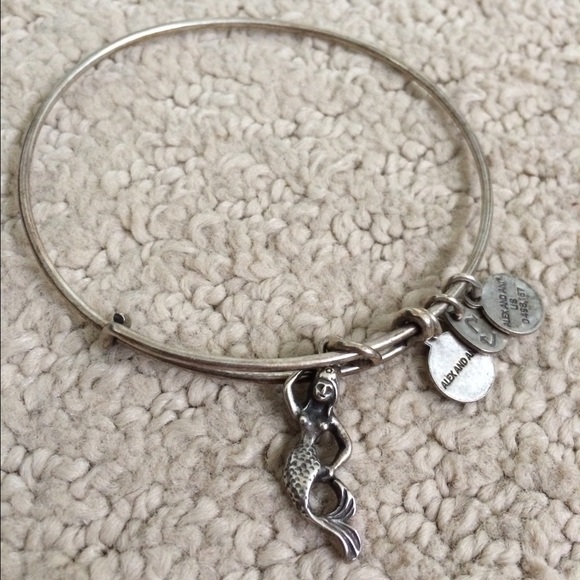 Alex & Ani mermaid charm bracelet