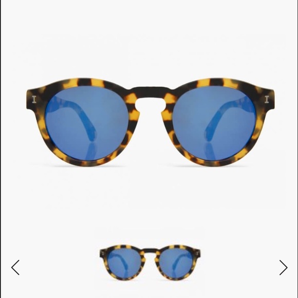 Illesteva Leonard Tortoise Sunglasses