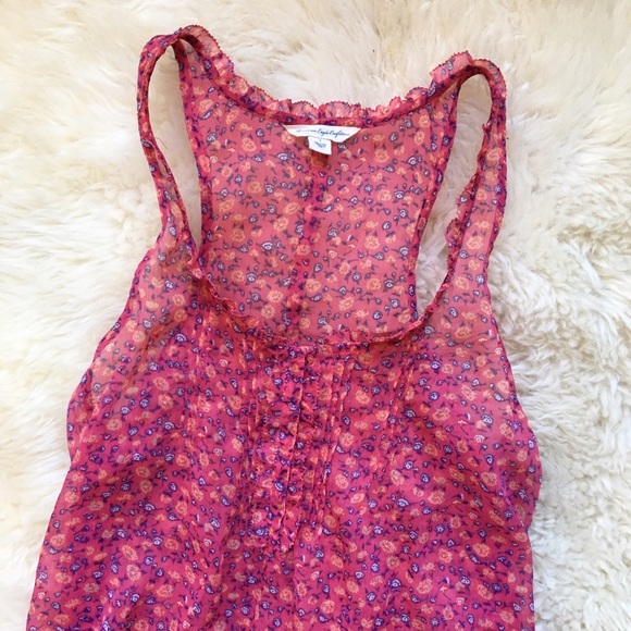American Eagle Floral Tank