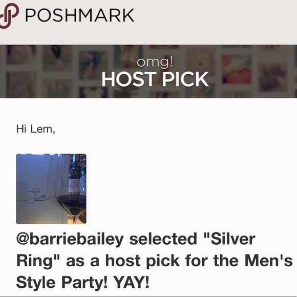 Solid Silver Ring - Picture 4 of 4