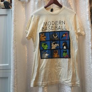BRAND NEW MODERN BASEBALL BAND TEE