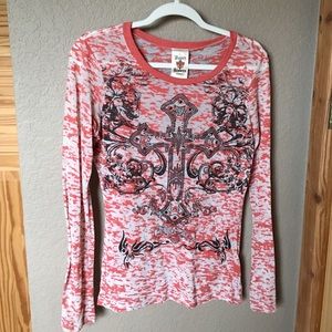 Heart & Crowns Couture long sleeve tee