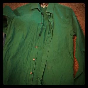LONG SLEEVE DRESS SHIRT [GREEN]
