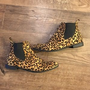 Leopard Booties
