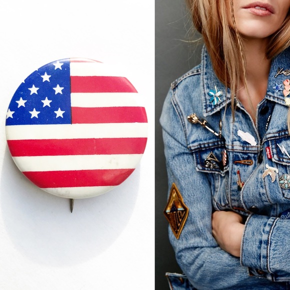 '70s American Flag Pin 🇺🇸 - Picture 5 of 6
