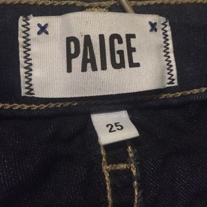 Paige Denim Straight leg size 25