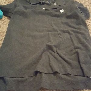 EXPRESS POLO SHORT-SLEEVE [HEATHER GRAY]