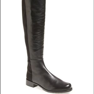 Stuart Weitzman 50/50 Over the Knee Leather Boot!