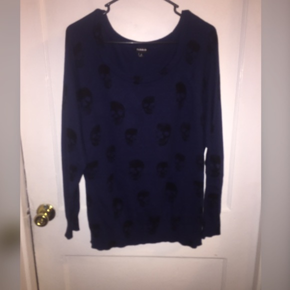Torrid skull sweater