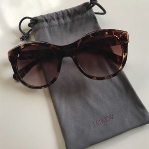 J. Crew Factory tortoise sunglasses.