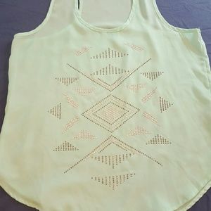 Embellished tank top