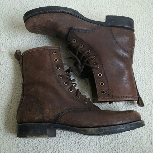 Frye Shoes - RARE EUC Frye Combat Boots