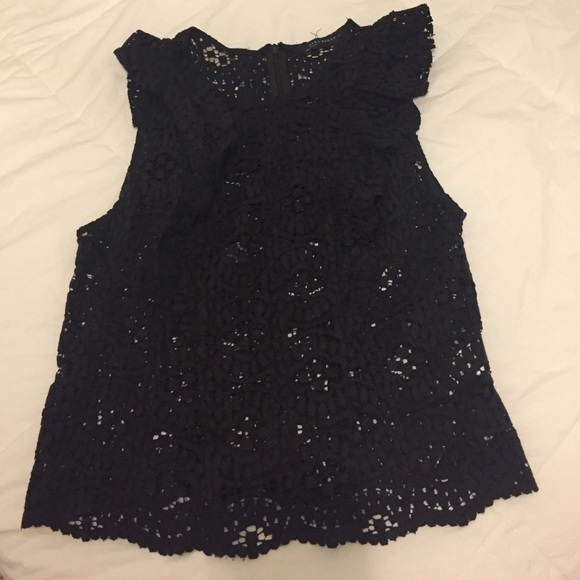 Black lace top