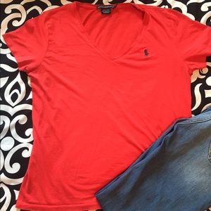 Red tee