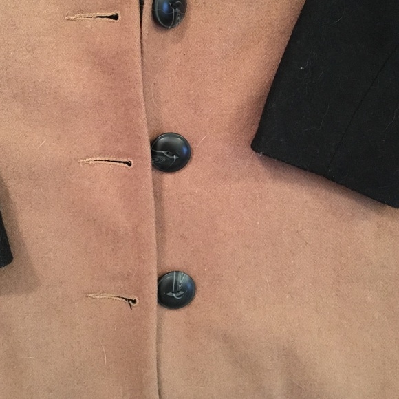 UO Wool Colorblock Coat - Picture 3 of 4