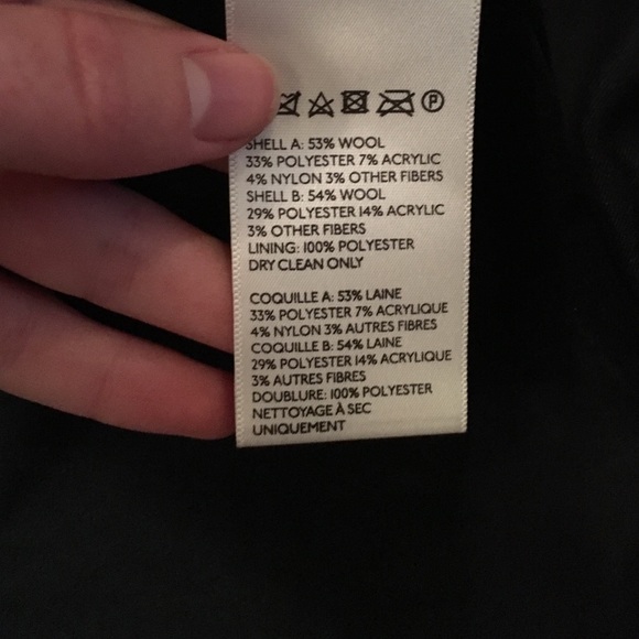 UO Wool Colorblock Coat - Picture 4 of 4