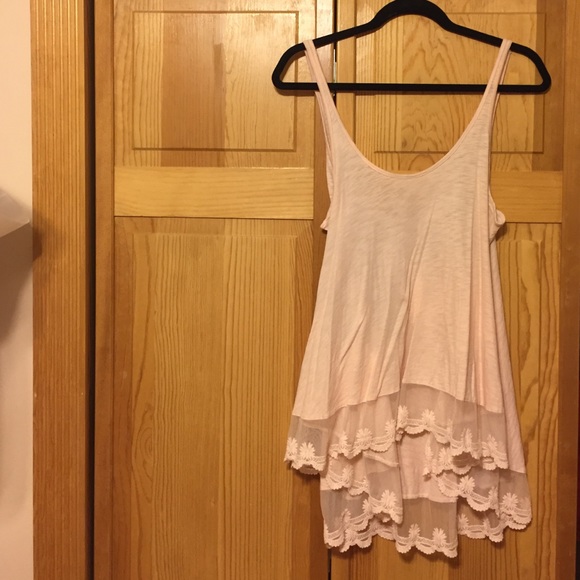 Light pink tank top!