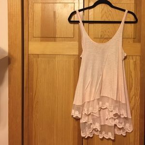 Light pink tank top!