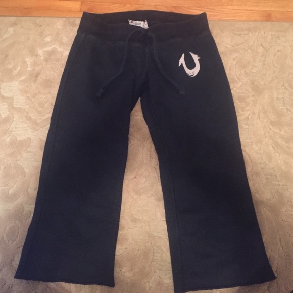 True Religion Crop Sweatpants
