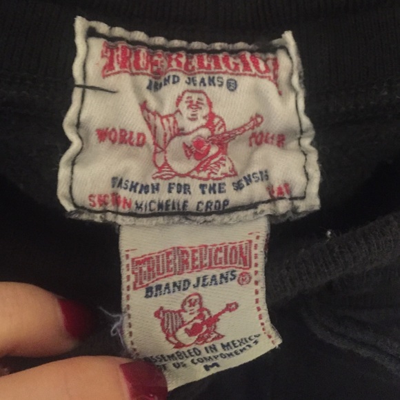 True Religion Crop Sweatpants - Picture 3 of 3