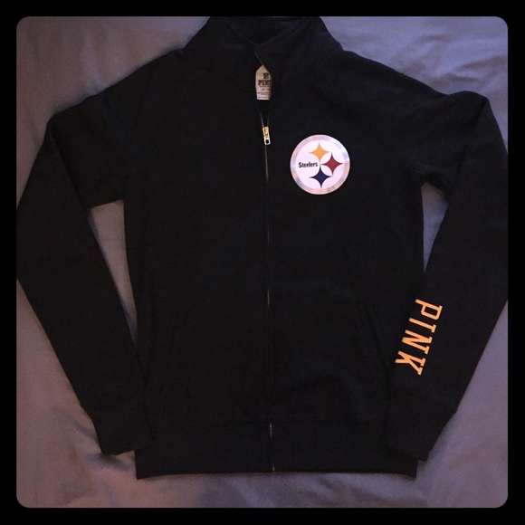 Victoria's Secret Pink Steelers zip-up
