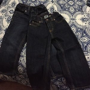 2 pair 3t boys jeans