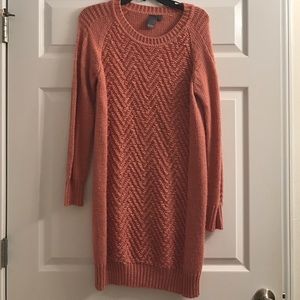 Quinn Pink/Mauve Sweater Dress - Like New!