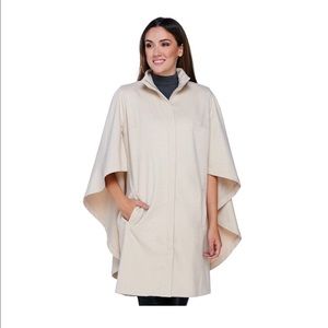 H By Halston Knee Length Cape Coat - 1X