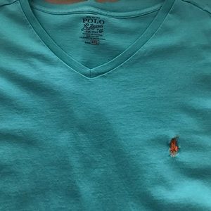 Polo v neck tee