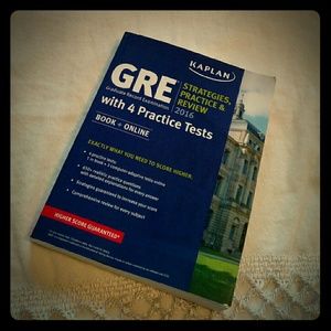 NEW Kaplan GRE Practice Book