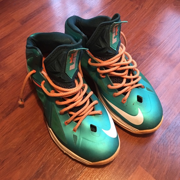 Lebron 10's Miami Dolphins
