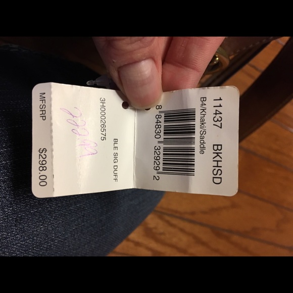 Sold ✅. NWT Coach Saddle Purse F0768-11437 - Picture 6 of 6