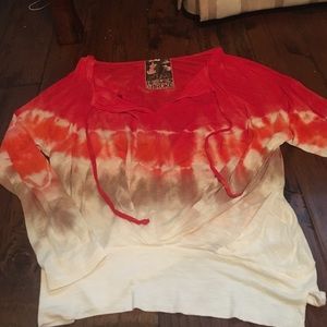 Young Fabulous and Broke tie-dye long sleeve S
