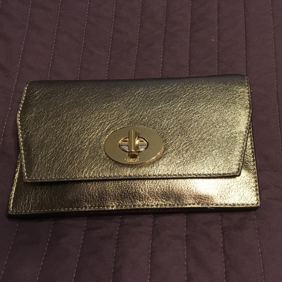 Coach metallic crossbody