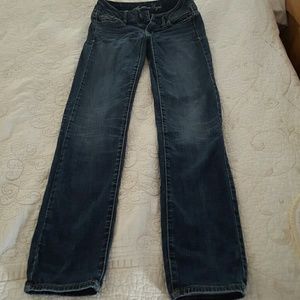 Size 00 American eagle skinny jeans