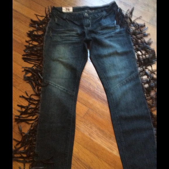 fringe trim jeans