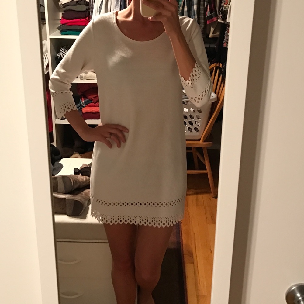 NWT Cream Shift Dress