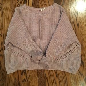 Lilac Anthropologie sweater