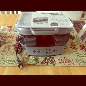 Hamilton Beach Dual Breakfast Sandwich Maker