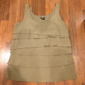Kenneth Cole Tiered Sleeveless Blouse