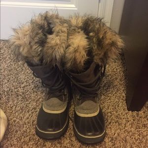Sorel "Joan of Arctic" faux fur boots