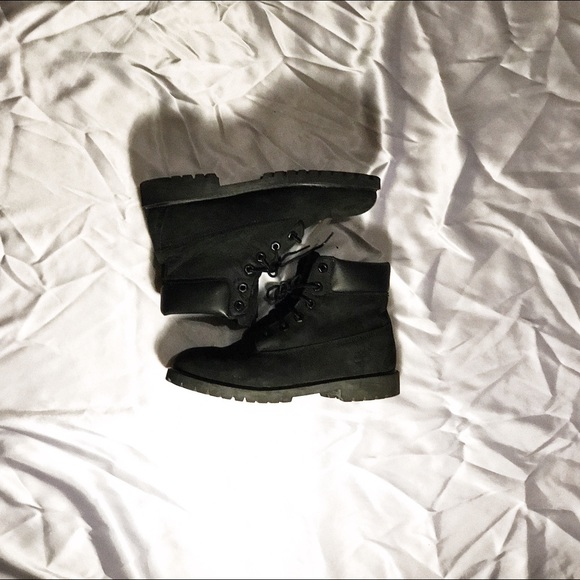 Black Timberland Boots