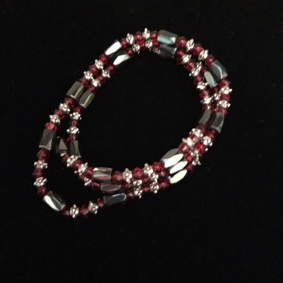 Wrap around Hematite Bracelet