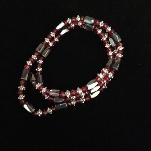 Wrap around Hematite Bracelet