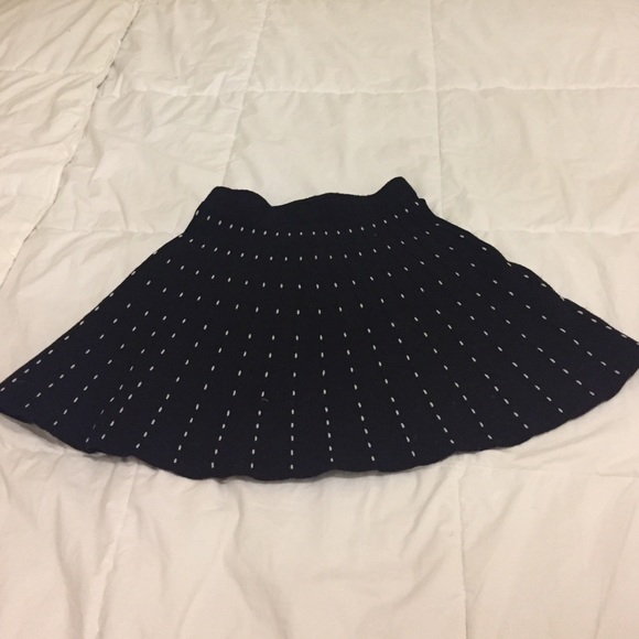 Black and white skirt