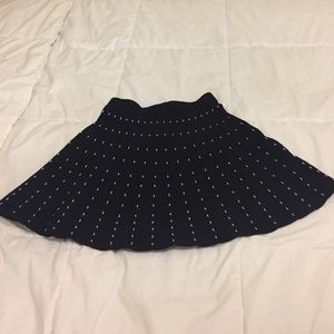 Black and white skirt